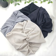 왕리본 귀도리 꼬임 골지 머리띠 헤어밴드 4컬러