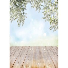 꽃 벽 나무 바닥 사진 배경 레드 하트 녹색 잎 인형 포토존 스, 1개
