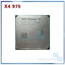 AMD Phenom II X4 975 (3.6GHz/6MB/4 코어/소켓 AM3/938 핀) HDZ975FBK4DGM 데스크탑 CPU