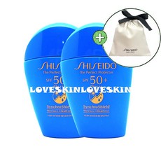 시세이도 선크림 파란자차 퍼펙트 UV 프로텍터 50ml SPF50 2개