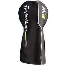 [해외직구]TaylorMade New 2017 M2 블랙 그레이 라임 그린 가죽 드라이버 헤드 커버, One Color