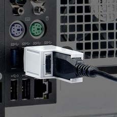 [스마트키퍼] USB 케이블락 | USB 케이블 잠금장치 | USB 보안 | USB잠금, 블랙(BK), USB 케이블락 1개, 1개