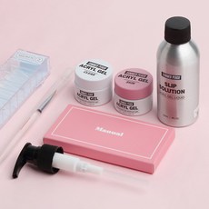 썸머피치 아크릴젤 연장네일 폴리젤 2종