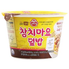 오뚜기 참치마요덮밥 217gX6개/컵밥 햇반 즉석밥, 단일상품
