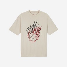 나이키 조던 정품 x 트래비스 스캇 티셔츠 라이트 마호가니 브라운 - 아시아 Jordan x Travis Scott T-Shirt Light Mahogany Brown - Asia