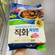 풀무원 직화짜장면 4인분 1.320g, 2개