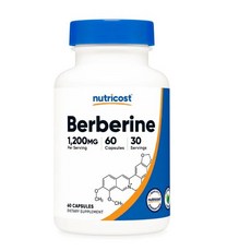 뉴트리코스트 베르베린 1200mg, 60정, 1개