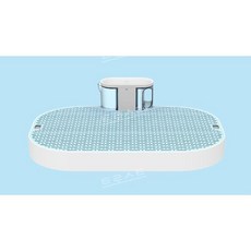  스마트 강아지 배변판 자동 화장실 대형견 애견, 스카이블루 