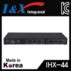 I&X(아이앤엑스) IHX-44 국산 HDMI 4:4 매트릭스 분배기, 단일상품