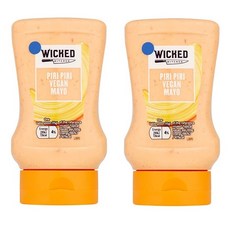 Wicked Kitchen 윅크드 키친 피리 피리 비건 마요네즈 Piri Piri Vegan Mayonnaise 270g 2팩, 1세트