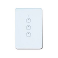 스마트빌 스마트 wifi iot 원격 제어 3구 화이트 스위치 2A(440W), 1개