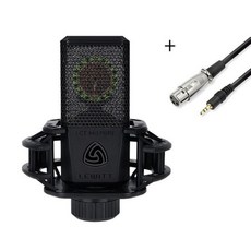 LEWITT-LCT440 라이브 방송 대형 다이어프램 박스 콘덴서 마이크 세트 전문 녹음 및 호스트 라디오 노래, 440 3.5mm