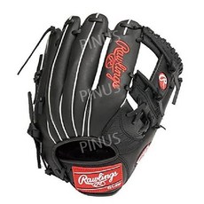 Rawlings 성인 일반 야구 글러브 GRXASPLN55 부드러운 만능 우투, 블랙, 1개