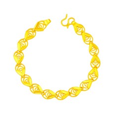 순금물방울팔찌