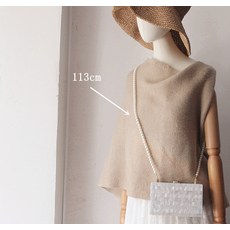 0 여성 헤리티지 스트라이프 퍼즐 광 아크릴 싱글 바디백