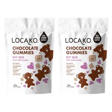 로카코 (Locako) 초콜렛 구미스 DIY 믹스 120g X 2개, 1세트, 240g