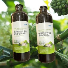 애터미 유기농 발효 노니 원액 2병 아미노산 미네랄, 2개