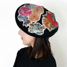 베레모 일본 제 가을 겨울 장미 색 모자 캐 서 린 의 정원 울 베레모 바 렐 로 노 보 쉬 플 라 워 패턴 이 귀여운 프린트 모자 개성 좋 은 일본 제 선물 도 귀여운 베레모 블랙 미니 블랙 어머니 의 날 선물 을 추천한다.