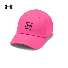 앙 드 마 공식 UA Washed Cotton 남자 운동 모 Under Armour 1327158 분홍색 687 프 리 사이즈
