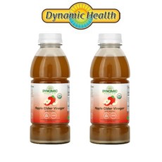 다이나믹 헬스 애플 사이다 비니거 초모함유 473ml 애사비 사과 식초 무가공 2개