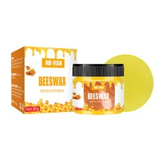 다기능 밀랍 목재 연마 가구 관리, 80g beeswax, 1개 - beeswax