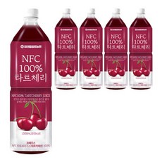 참앤들황토농원 NFC 착즙 타트체리주스, 1L, 40개