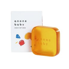 anone 아노네 베이비 비누 〔아기 아기 비누 비누 아기 비누 아이 고형 비누 무첨가 보습 건조 저자극 〕1개, 1개