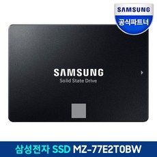 삼성전자 공식인증 SSD 870EVO 250GB/500GB/1TB/2TB/4TB MZ-77E 정품, 2TB,