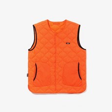 NEWERA NE TECH 라이트웨이트 다운 베스트 오렌지 12544615