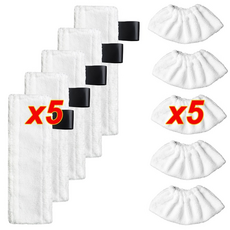 청소 도구 소모품 steam mop cloth rags for karcher easyfix sc2 sc3 sc4 sc5 교체 극세사 패드 커버 스팀 기 액세서리