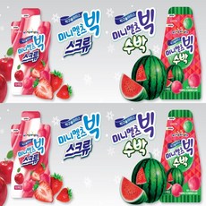 미니멜츠 빅구슬 세트 빅수박 빅스크류 12개씩 (24개) 아이스크림, 1set, 70ml
