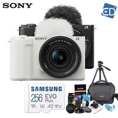 [소니정품] ZV-E10M2K 화이트 16-50mm II 키트 + 256GB 패키지 /ED