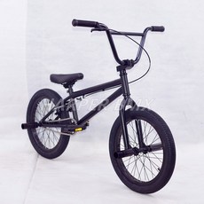 GTD 비엠엑스 BMX 자전거 18인치 묘기 익스트림 연습 입문용 스턴트 자전거, 04 올블랙