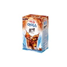 맥심 아이스 블랙 커피믹스, 5.9g, 20개입, 2개