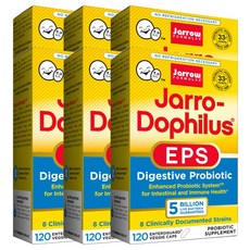 자로우 6개세트 EPS 도피러스 유산균 50억 120캡슐, 120개입, 6개