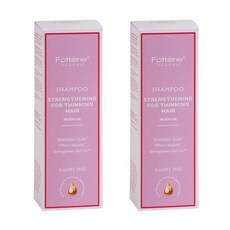 폴텐 Foltene 숱이 없고 가는 모발용 여성용 샴푸 200ml x 2 독일 내수용, 2개