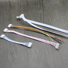 Xh254 플러그 터미널 전자 연결 케이블 XH-6P 254mm 10 cm 20 cm 50 cm 더블 플러그/싱글 헤드 쉘 커넥터 케이블 와이어, 단일옵션선택개