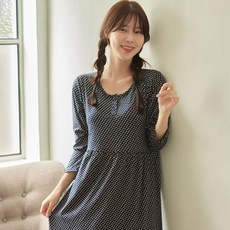서울양말 기모 원피스 잠옷 빅사이즈 이지웨어 홈웨어 임부복 스퀘어