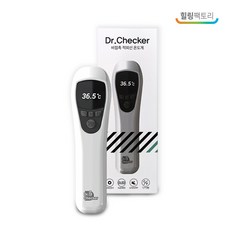 국산 닥터체커 비접촉 체온계 KDT-100 비접촉식 발열체크기 귀 이마 체온계