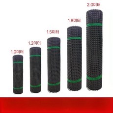 플라스틱 하드 메쉬망 울타리높이1.5m길이50m 구멍2cm 닭장망, 높이1.0m길이50m구멍2cm