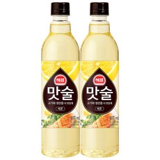 (메카몰) 해표 맛술 레몬 800ml x 2개