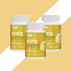 퀘르세틴 브로멜라인 파파인 파인애플추출분말 효소 추출 자연 소화효소 브이라인 3개 60정