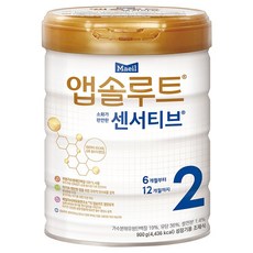 앱솔루트 센서티브 분유 2단계 900g 1개