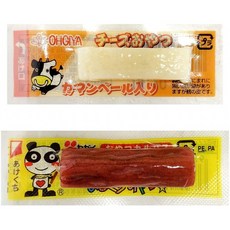 扇屋食品 치즈 간식 48 개 & 야외 간식 카루빠스 50 개 세트, 1