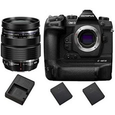 Olympus OM-D E-M1X Mirrorless Digital Camera Body + Olympus M. Zuiko Digital ED 12-40mm f2.8 PRO Le, One Color_One Size, 상세 설명 참조0, 상세 설명 참조0