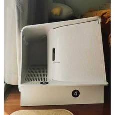 고양이자동화장실 밀폐형 배변처리기 대용량 소독, 기본 모델, 1개