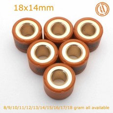 성능 가변 슬라이더 롤러 무게 18x14mm 8 - 18g 그램 GY6 125CC KOSO 157QMJ 스쿠터 4 스트로크 고 카트, 기본, T01-8 gram, 1개