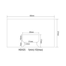 CNC 가이드 선형 오르간 더스트 커버 HGR15 HGR20 HGR25 HGR30 레일 압축비 101