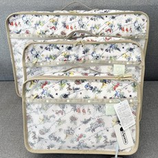 레스포삭 여행용 트래블 파우치 3종 세트 멜로디 미피 키티 토토로 덤보