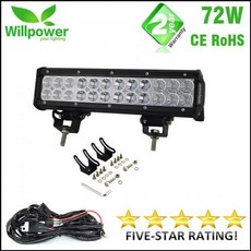 [해외] CE ROHS IP67 방수 12 인치 72 W 576072LM 콤보 더블, 중국